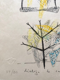 Entretiens morphologiques de Roberto Matta, 1987 (vue 2)