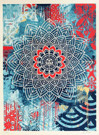Chaos Mandala 2 by Shepard Fairey, 2025