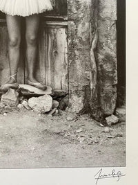 La danseuse à la porte, Arles by Lucien Clergue, 1955 (view 2)