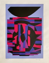 Untitled by Victor Vasarely, 1984
