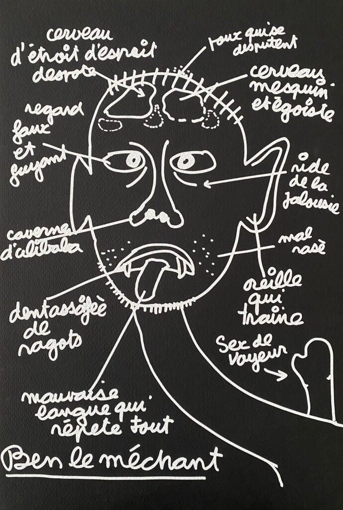 Ben le méchant de Ben Vautier, 1995
