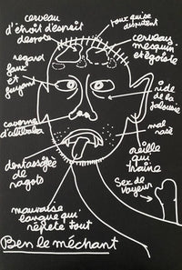 Ben le méchant de Ben Vautier, 1995