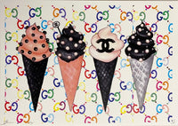 Icecream & Betty Boop by Death NYC, 2024 (view 2)