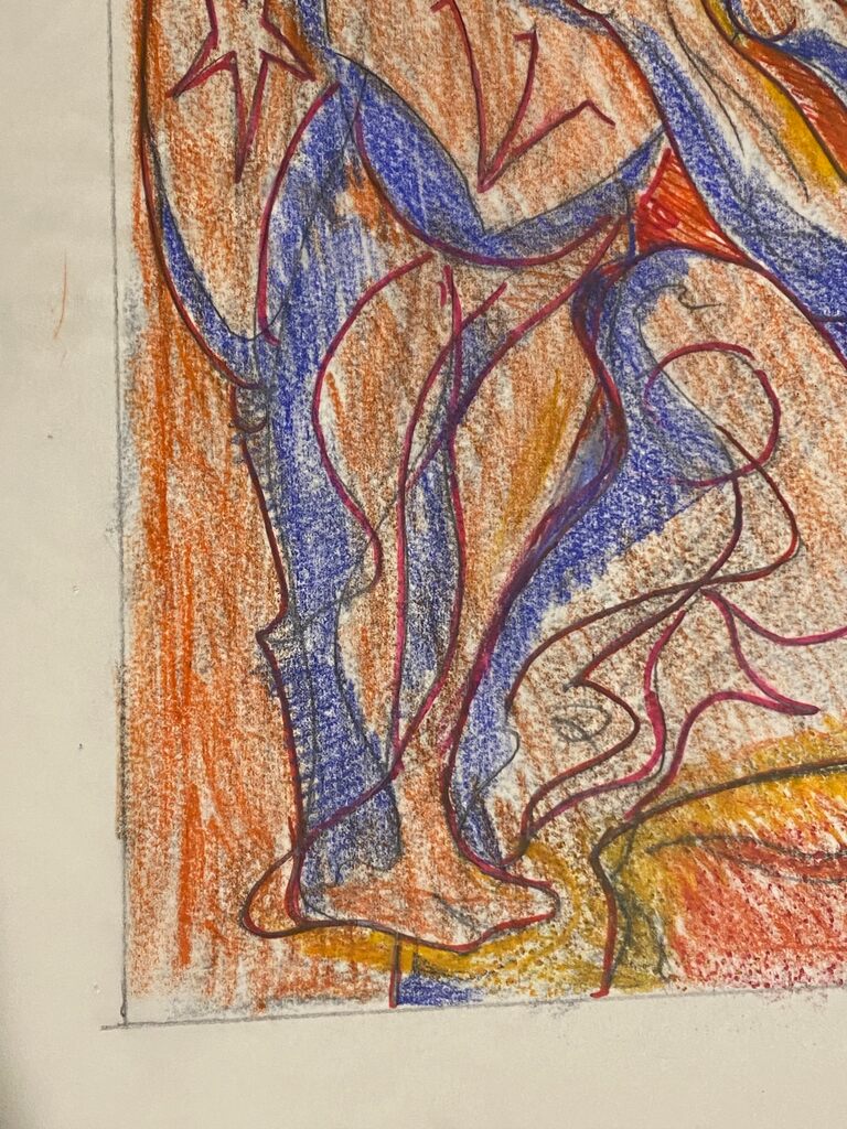Siegfried & Brunhilde d'André Masson, 1979 (vue 4)