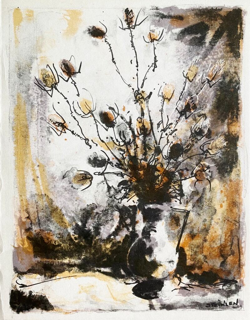 Bouquets de fleurs de Théophile Alexandre Steinlen, 1962