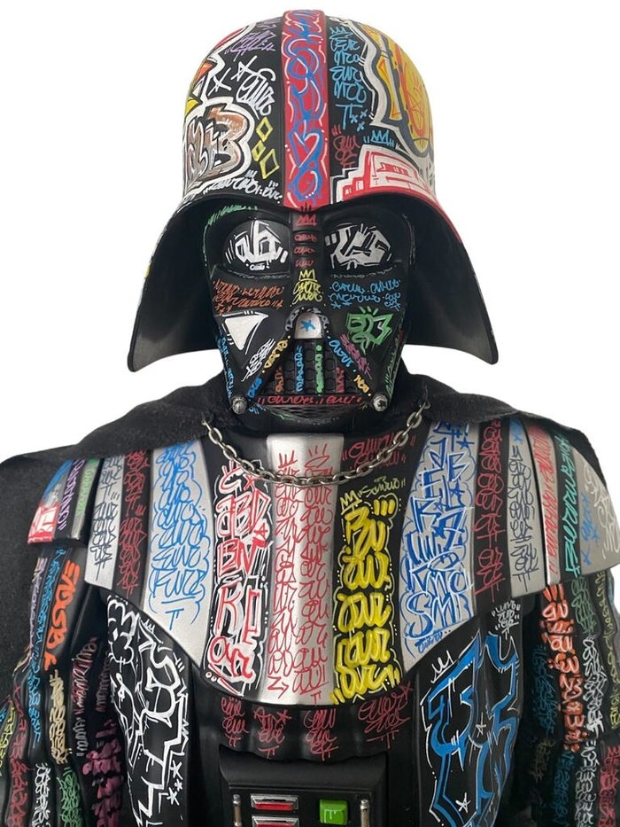 Darth Vader Graffiti d'Alberto Blanchart, 2023 (vue 2)