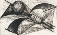 La machine pour aller dans le Soleil de Bernard Buffet, 1958