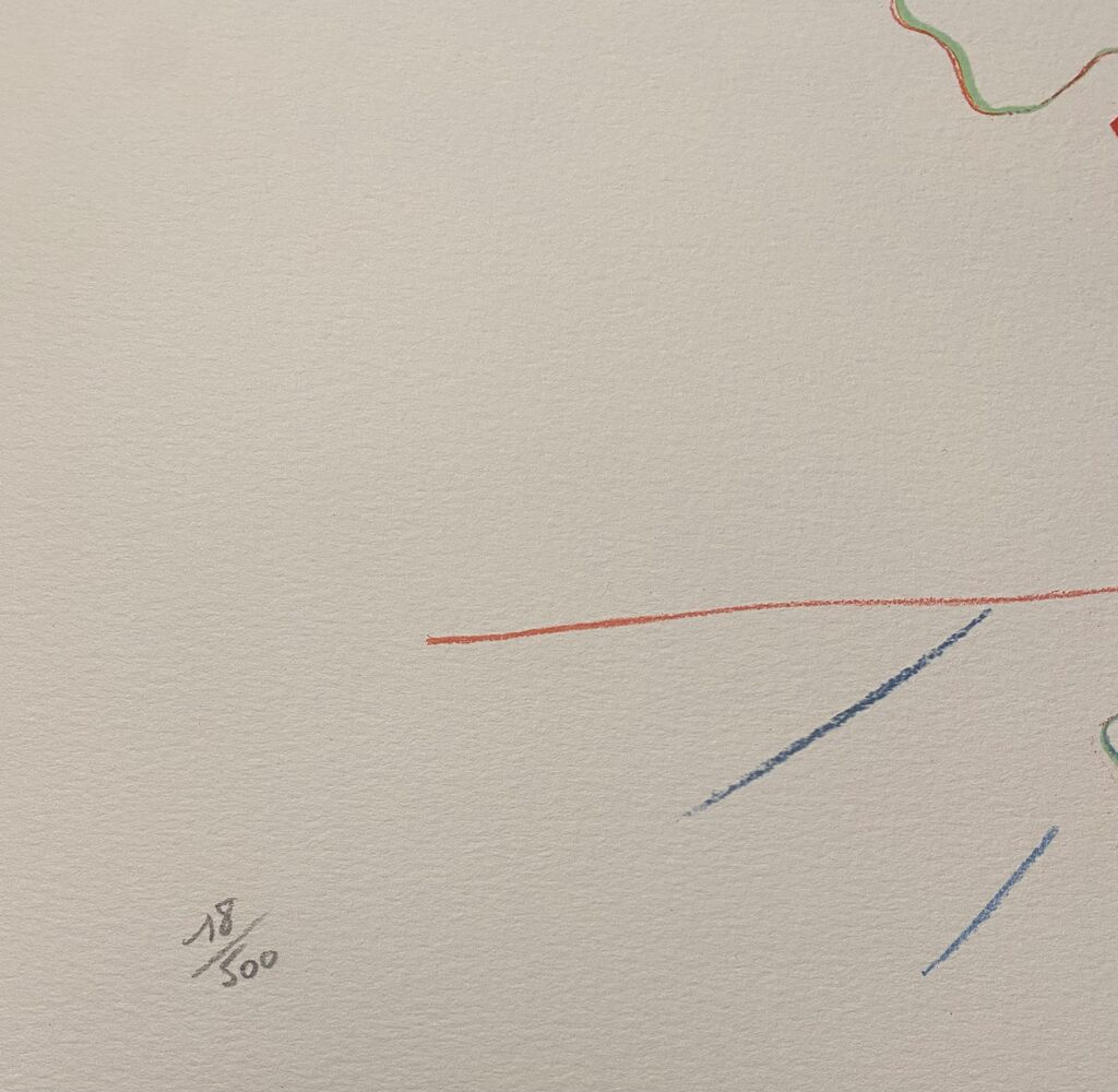 Untitled by Jean Cocteau, 1993 (view 2)