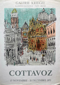 St-Marc à Venise by Andre Cottavoz, 1971
