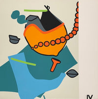 Le Retour du printemps IV by Hervé Télémaque, 1974