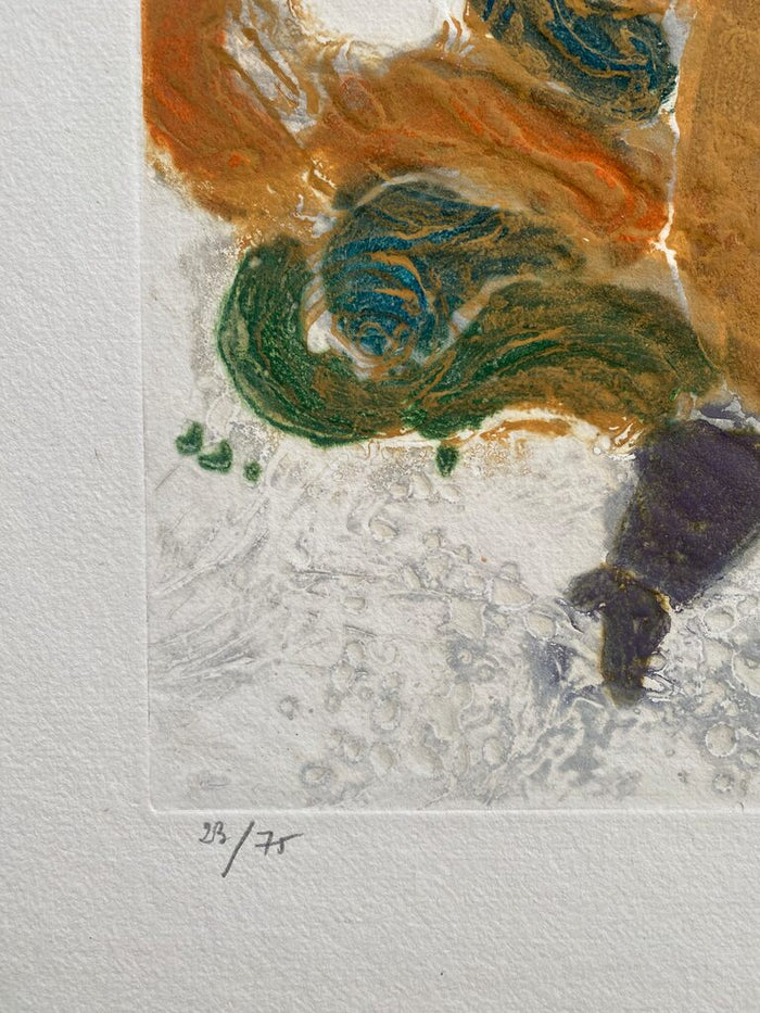 Dame au violoncelle de Theo Tobiasse, 1980 (vue 2)