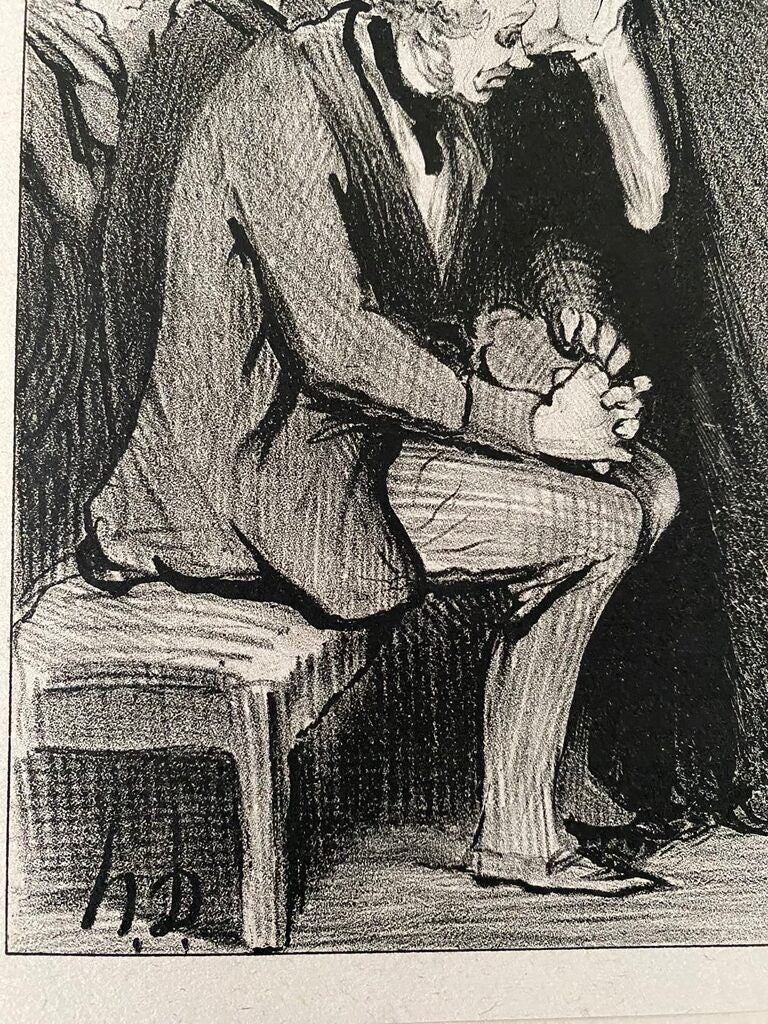Court Scene by Honoré Daumier, 1918 (view 3)