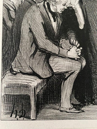 Court Scene by Honoré Daumier, 1918 (view 3)