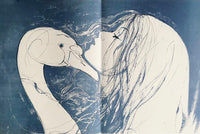 Léda et le cygne by Jean-Baptiste Valadie, 1975
