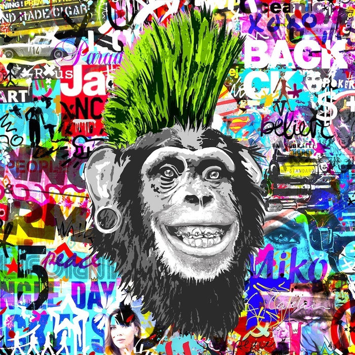Crazy Green Monkey de Christophe Catelain, 2019