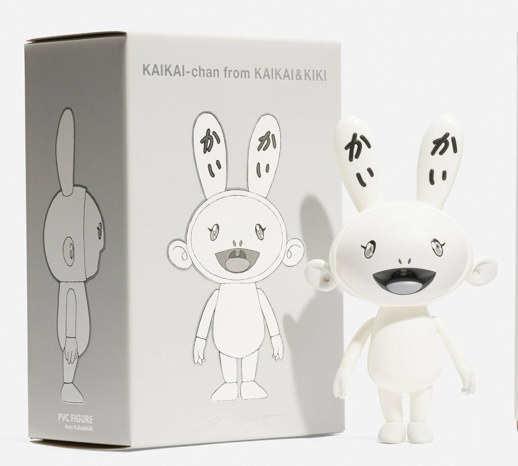 KaiKai-chan (Black and White) de Takashi Murakami, 2019 (vue 3)