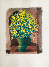Bouquet de fleurs jaunes by Moïse Kisling, 1954