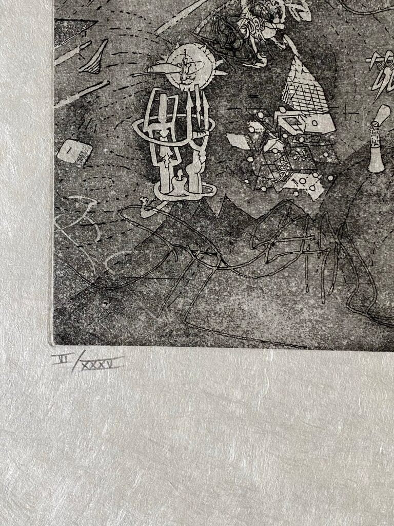 Le Verbo Hommérica by Roberto Matta, 1987 (view 2)