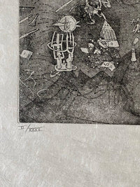 Le Verbo Hommérica by Roberto Matta, 1987 (view 2)