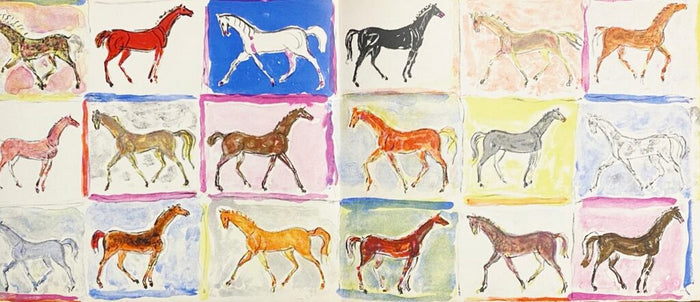 Chevaux de Constantin Andreevitch Terechkovitch, 1962