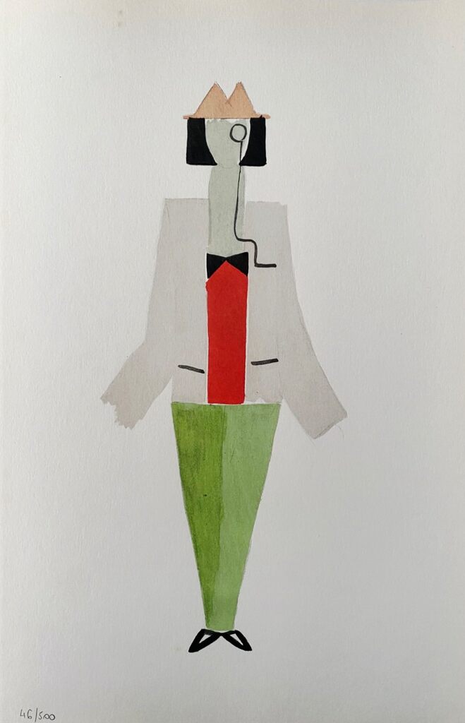 Tableaux vivants 1 de Sonia Delaunay, 1969
