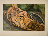 Les canotiers (1924) by André Dunoyer de Segonzac, 1967