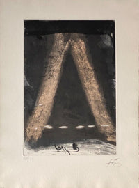 Paroles Peintes IV by Antoni Tàpies, 1970