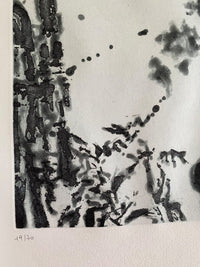 L'évidence de la nuit IV by Zao Wou-Ki 趙無極, 1991 (view 3)