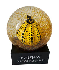 Pumpkin Snow Globe by Yayoi Kusama, 2018