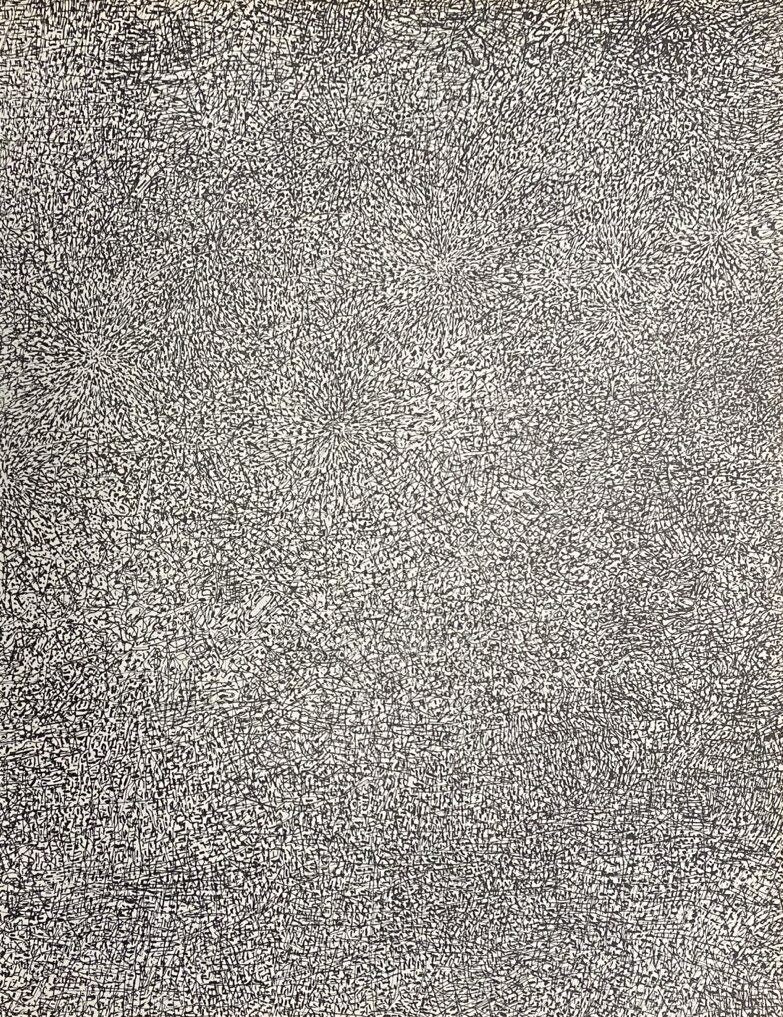 Prairie de barbe by Jean Dubuffet, 1960