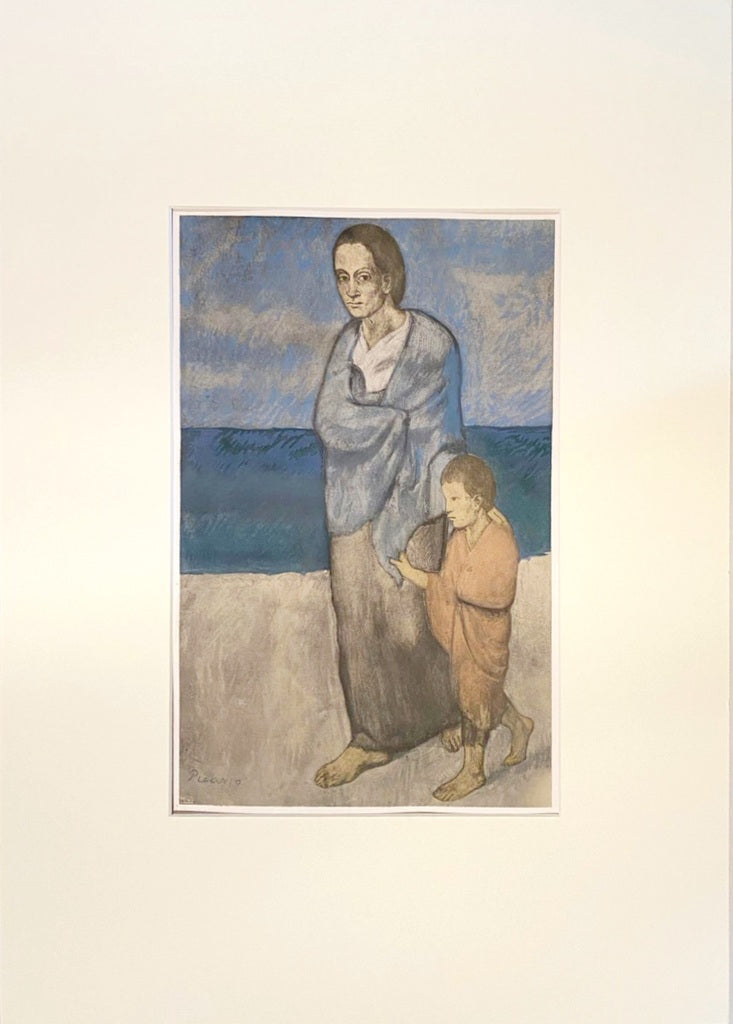 Mère et enfant de Pablo Picasso, vers 1950