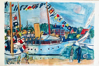 Les Côtes Normandes by Raoul Dufy, 1961