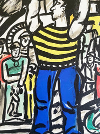 L'haltérophile de Fernand Léger, 1960 (vue 2)