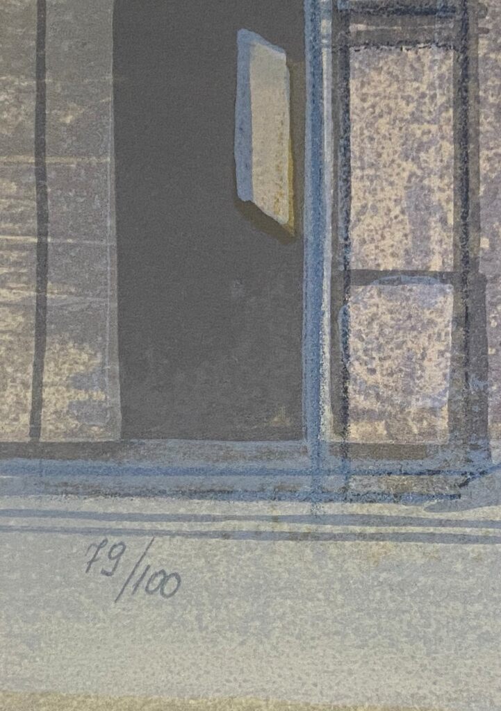 L'Abbaye de Jumièges de Camille Hilaire, 1976 (vue 4)