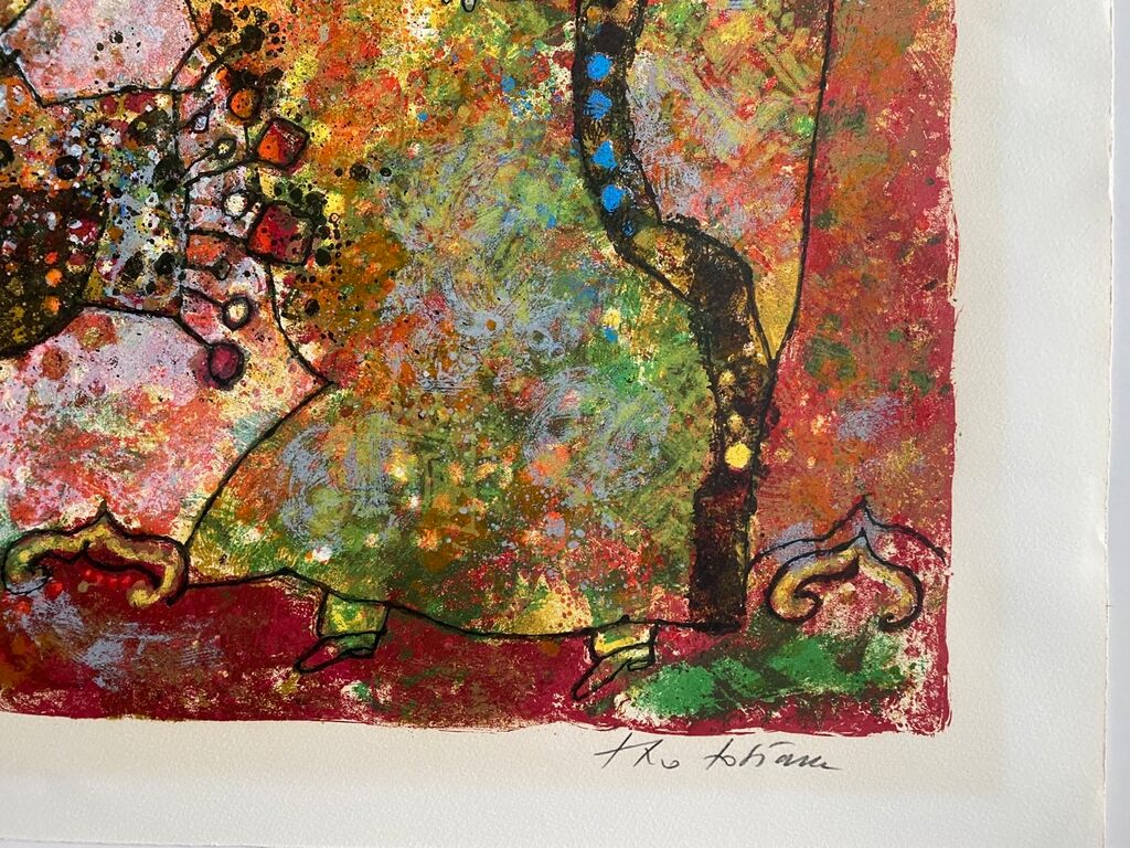 Le Rossignol et l'Empereur de Chine (The Nightingale) by Theo Tobiasse, 1978 (view 2)