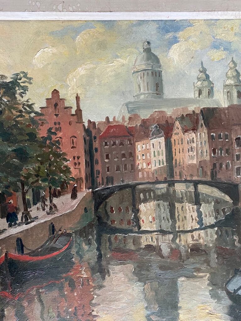 Barques au quai d'Élisée Maclet, vers 1940 (vue 2)