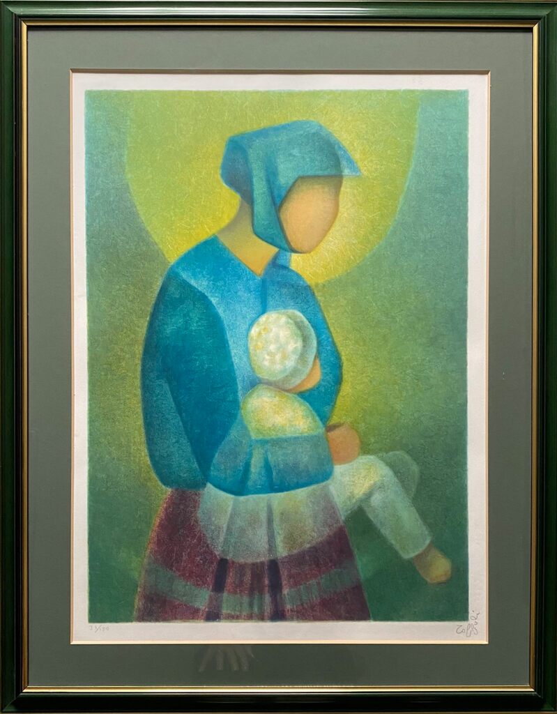 Maternité verte by Louis Toffoli, 1994