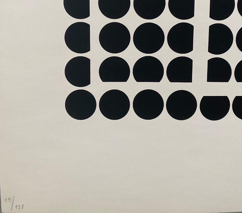 Bellatrix by Victor Vasarely, 1969 (view 2)