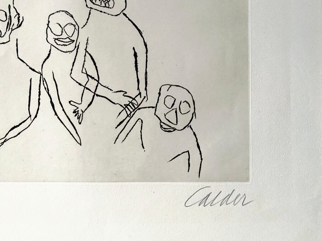 Santa Claus V by Alexander Calder, 1974 (view 2)