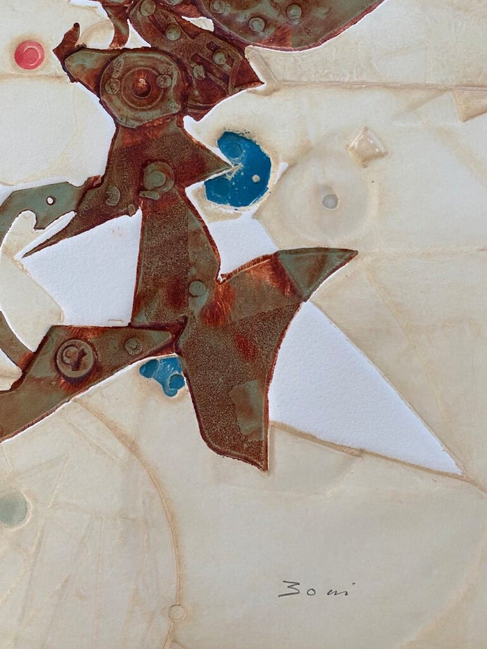 Chronique des astéroïdes VII de Paolo Boni, 1981 (vue 2)
