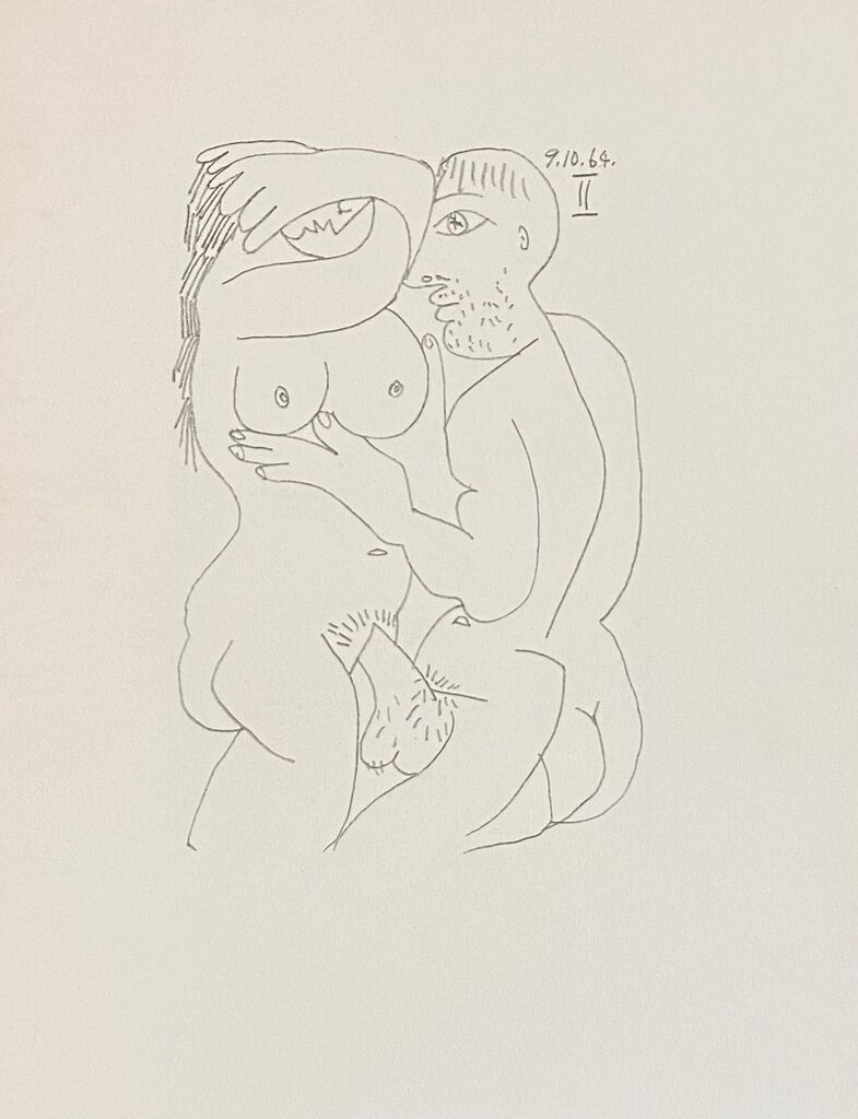 Le Goût du Bonheur de Pablo Picasso, 1970