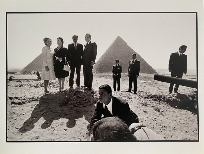 Egypte, pyramides de Gizeh de René Burri, 1974