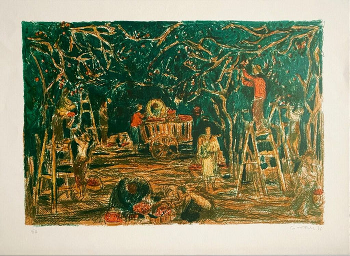 Cueillette estivale d'Andre Cottavoz, 1976