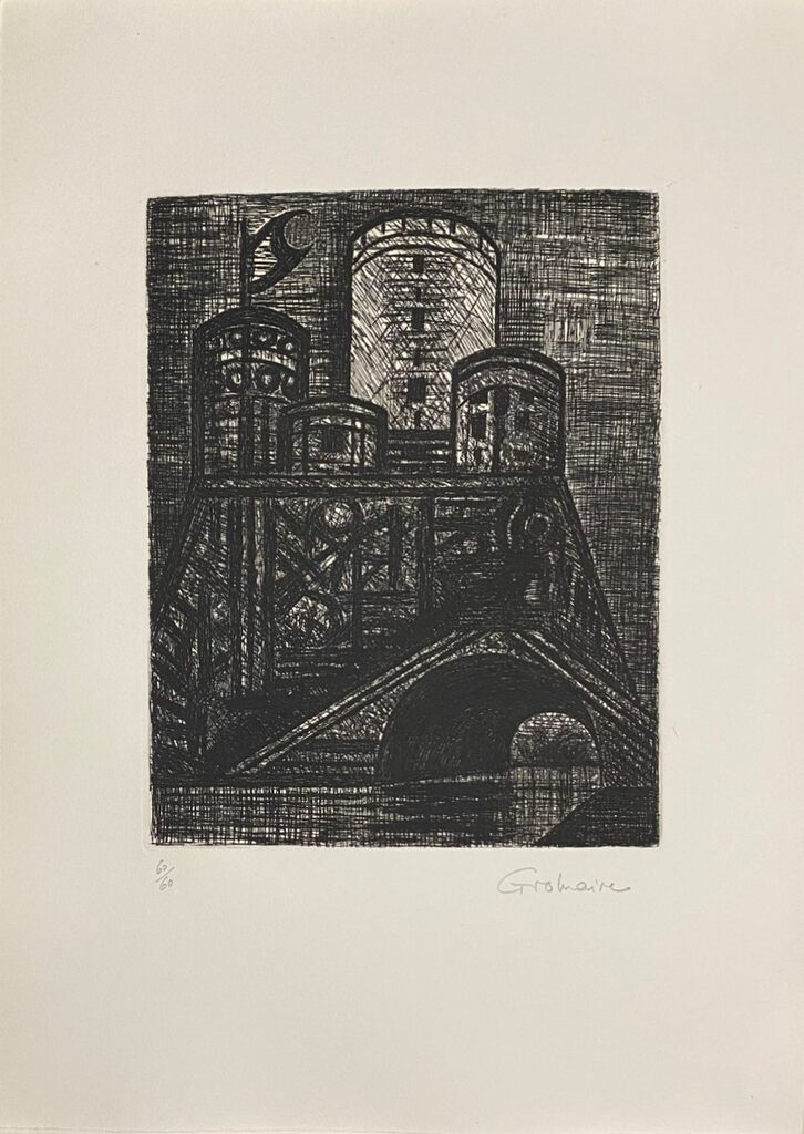 Macbeth: Le donjon de Dunsinane by Marcel Gromaire, 1958