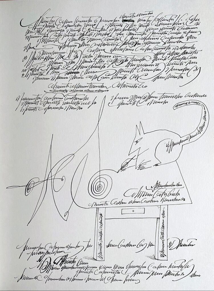 Letter by Saul Steinberg, 1966
