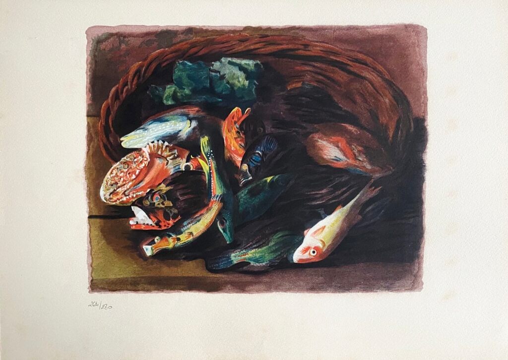 Les poissons de Moïse Kisling, 1954