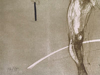Composition with 2 Figures de Claude Weisbuch, vers 1980 (vue 2)