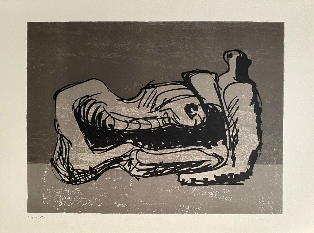 Hommage à San Lazzaro de Henry Moore, 1975