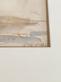 Paysage lacustre d'Aimé Daniel Steinlen, vers 1960 (vue 5)