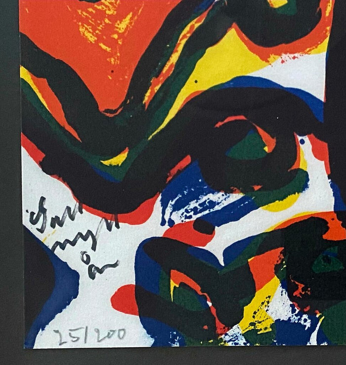 Carte de vœux by Bengt Lindström, c. 1980 (view 2)